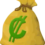 money, bag, cash