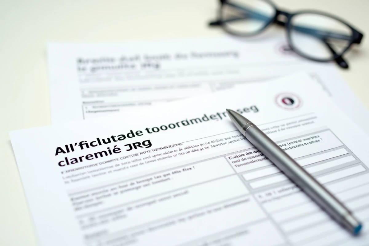 Formulaires administratifs ARE et RSA sur un bureau représentant le cumul d'allocations après rupture conventionnelle